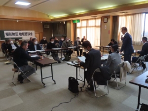 写真:第322回地域懇談会<櫛形地区>