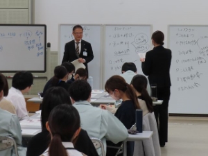 写真:令和5年度新規採用職員研修 講話2