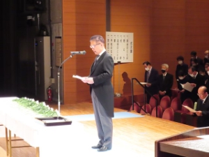 写真:令和5年度津市戦没者戦災犠牲者追悼式2