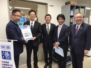 写真：要望活動（11月15日）2