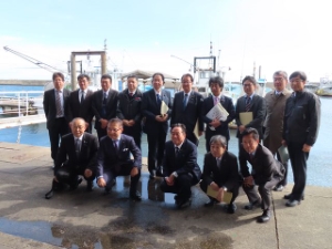写真:令和5年度漁港漁場漁村整備促進議員連盟 現地視察2
