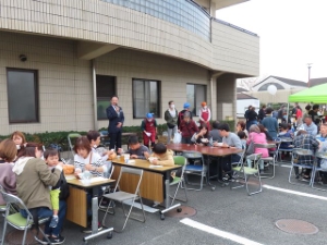 写真：雲出フェア 挨拶