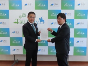 写真:自治労キャラバン 来訪2