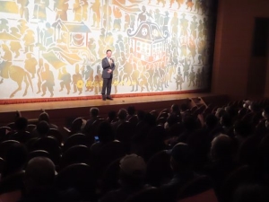 写真:第57回伊勢津民謡会 民謡唄まつり 挨拶