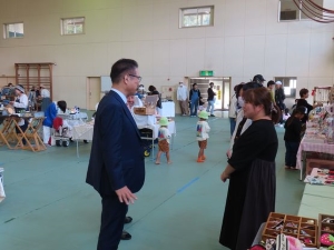 写真:第5回たつみず秋フェスタ 訪問2