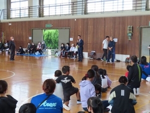 写真:令和5年度椋本地区体育祭 挨拶