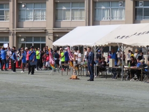 写真:令和5年度大里地区体育大会 挨拶