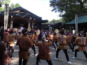 写真:津まつり(津八幡宮)