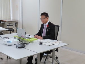 写真:第2回新型インフルエンザ等対策推進会議1