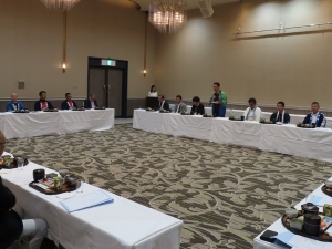 写真:安濃津よさこい組織委員会主催「津市長を囲んでの朝食会」