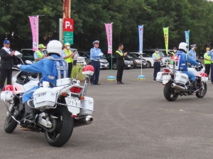 写真:令和5年秋の全国交通安全運動出発式2