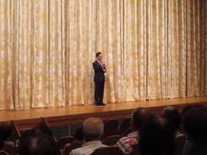 写真:地区敬老会 挨拶10