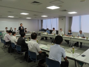 写真:第1回津駅西口駅前広場エリアマネジメント会議2