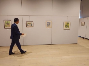 写真:水彩画会「エバーグリーン」第3回水彩画作品展