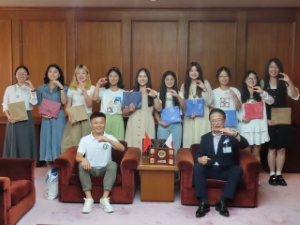 写真：鎮江市江蘇大学友好訪日団2