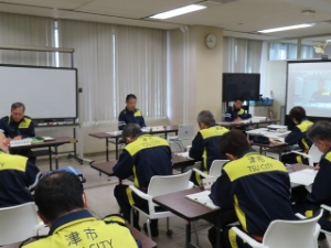 写真：令和5年台風第7号に伴う第2回災害対策本部会議