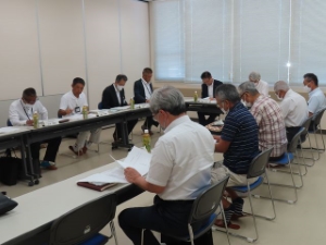 写真：相川水系治水事業促進期成同盟会総会