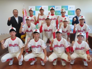 写真：第31回ヤングリーグ選手権大会出場選手