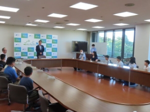 写真：上富良野西小学校児童1