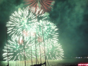 写真：第70回津花火大会3