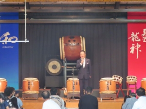 写真:美里龍神太鼓謝恩懇親会