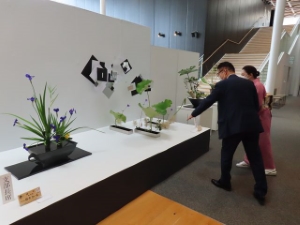 写真:いけばな池坊展