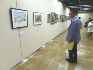 写真:津市民文化祭 美術部門「洋画展」