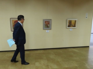 写真:津市民文化祭 美術部門「日本画展」