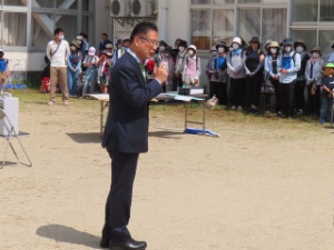 写真:ウォークラリー大会in津2023