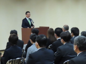 写真：市長訓示