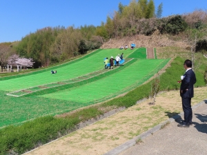 写真：中勢グリーンパーク芝そり