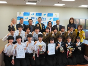 写真:全国中学校選抜卓球大会