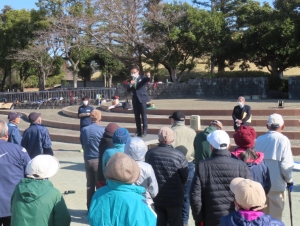 写真:スポレクチャレンジグラウンドゴルフ大会