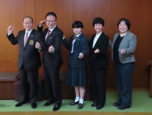写真:山田優杯報告