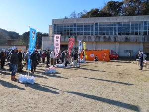 写真:榊原地区自主防災協議会防災訓練