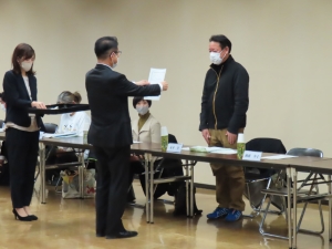 写真:子ども・子育て会議委嘱式