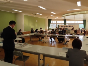 写真:大里地区地域懇談会