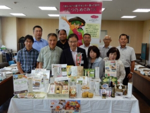 写真:津市の農を考える会との意見交換会