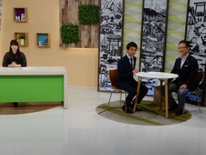 写真:三重テレビ放送「ニュース情報番組 Mieライブ 旬感☆Mie」