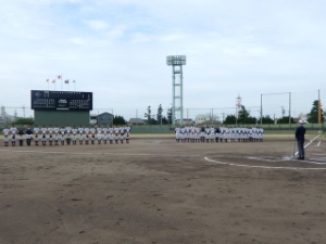写真：第101回全国高等学校野球選手権三重大会 津球場開始式1