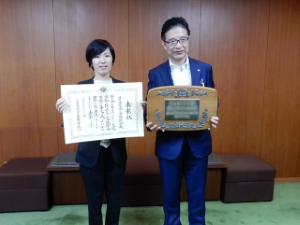 写真：平成31年安全功労者内閣総理大臣表彰