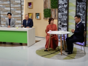 写真：「ニュース情報番組 Mieライブ 旬感☆Mie」出演