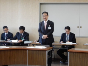 写真：環境審議会委員委嘱式2