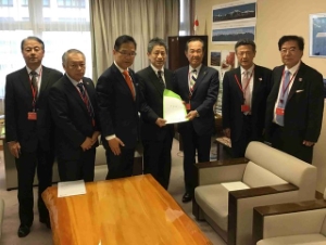 写真：三重県道路利用者会議 秋季提言活動1