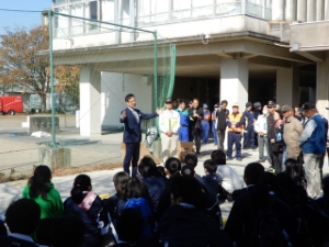 写真：敬和地区総合防災・減災訓練