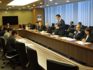 写真：「藤堂高虎」を誘致する会主催 請願活動1