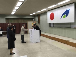 写真：第14回津市美術展覧会表彰式2