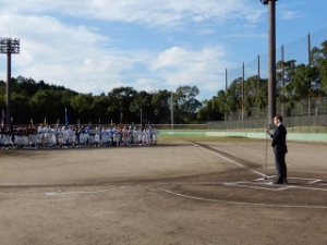 写真：少年野球秋季交歓大会