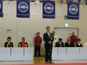 写真：世界寛水流空手道王座決定戦