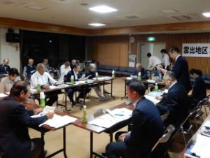写真:雲出地区地域懇談会